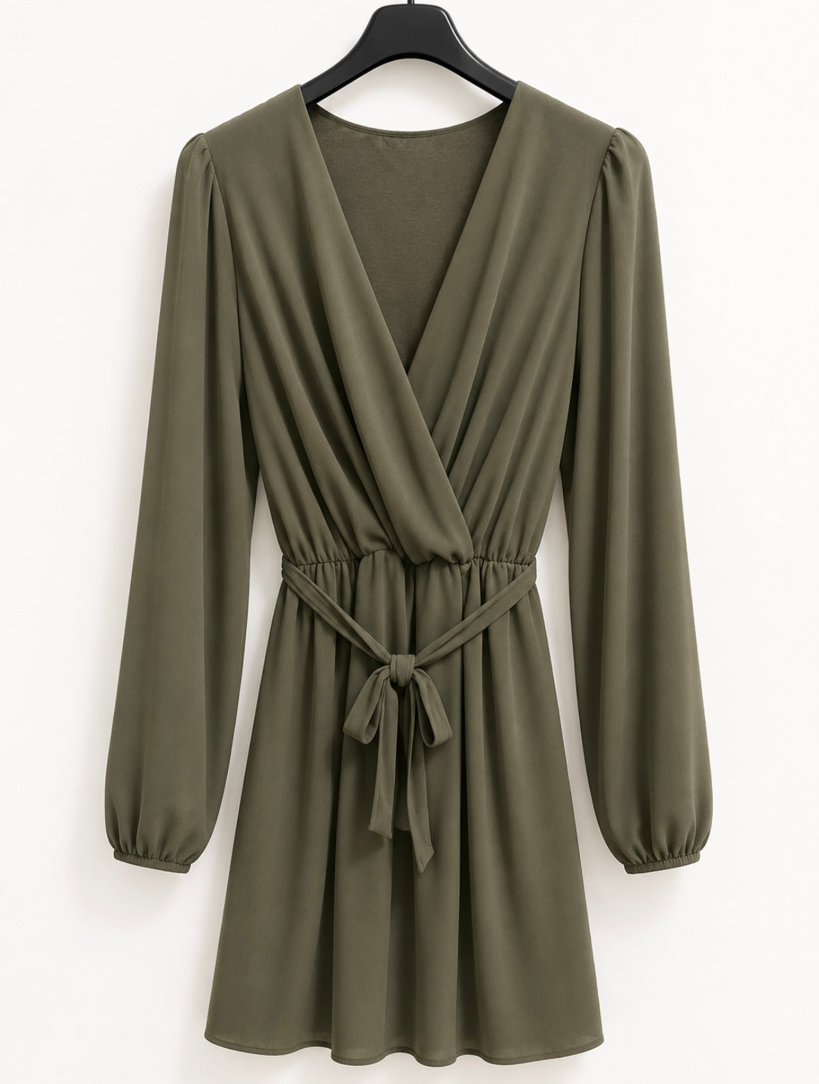 Robe courte Kaki