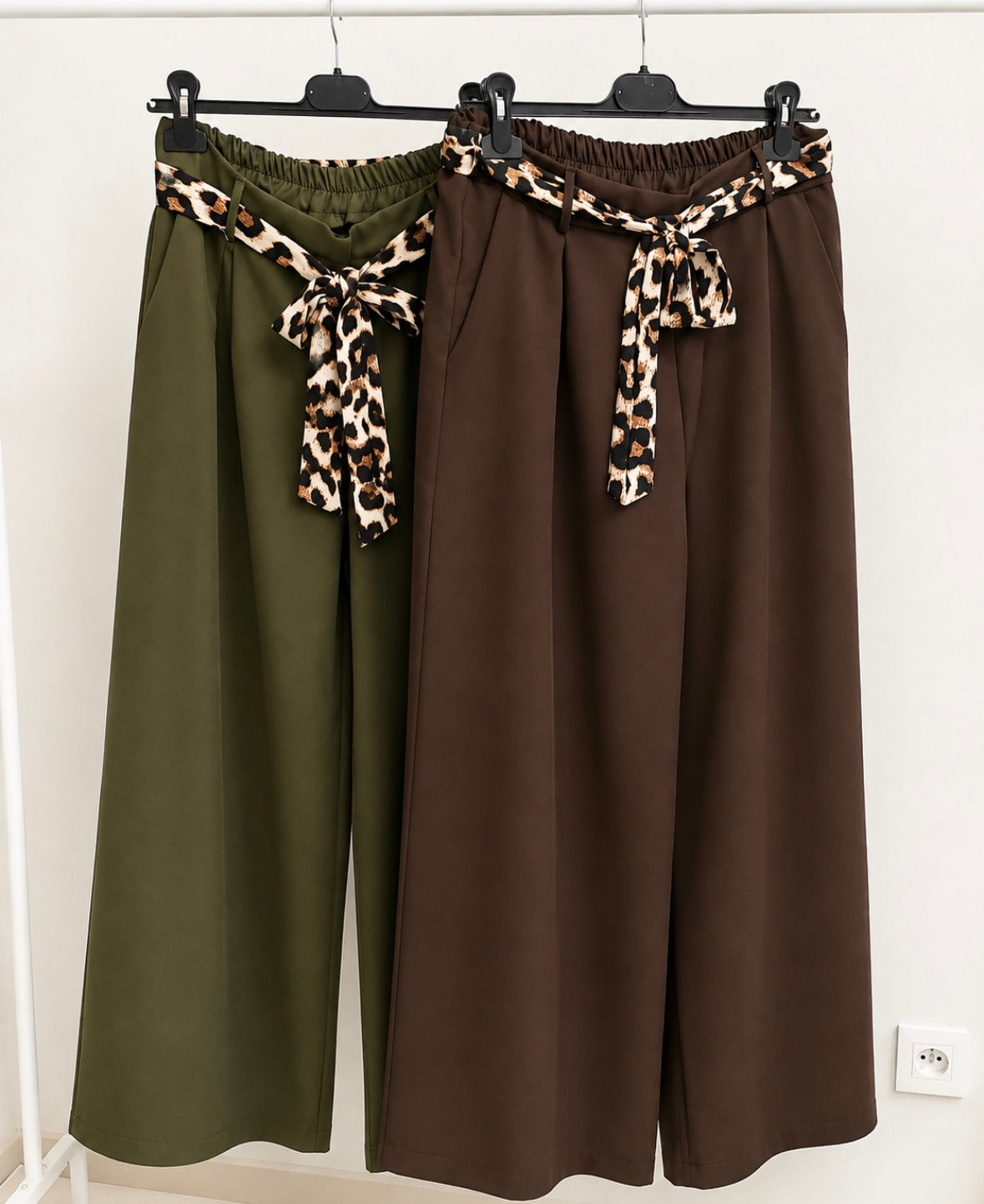 Pantalon kaki fluide