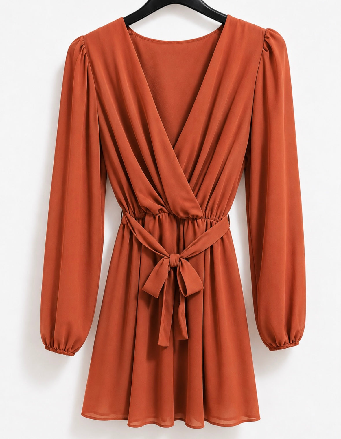 Robe courte Terracotta